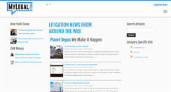 Desktop Screenshot of mylegal.com